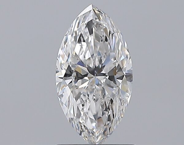 1.01 carat, D colour, SI1 clarity, Marquise shape, Natural Diamond.