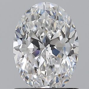 1.2 carat, D colour, VS2 clarity, Oval shape, Natural Diamond.