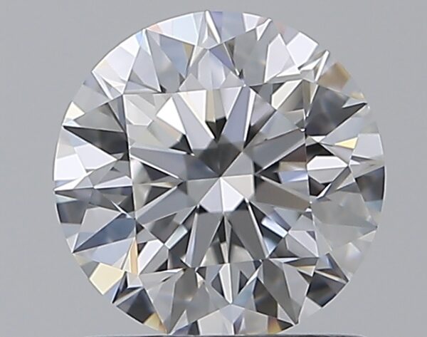 1.01 carat, E colour, IF clarity, Round shape, Natural Diamond.