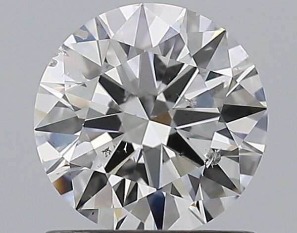 1 carat, F colour, SI2 clarity, Round shape, Natural Diamond.