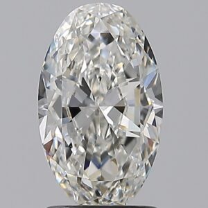 1.5 carat, H colour, VS1 clarity, Oval shape, Natural Diamond.