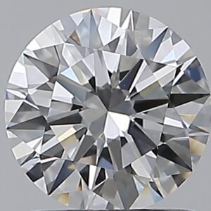 1.02 carat, F colour, VVS2 clarity, Round shape, Natural Diamond.