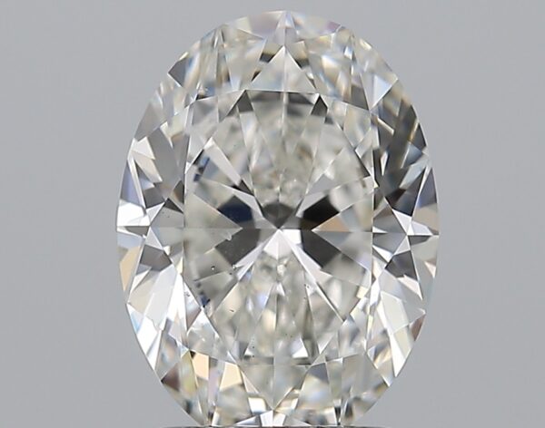 2.01 carat, H colour, VS2 clarity, Oval shape, Natural Diamond.