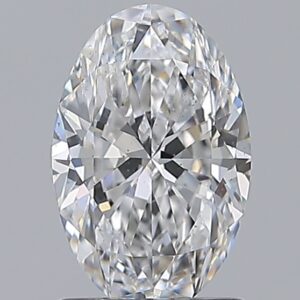 1.21 carat, D colour, SI1 clarity, Oval shape, Natural Diamond.