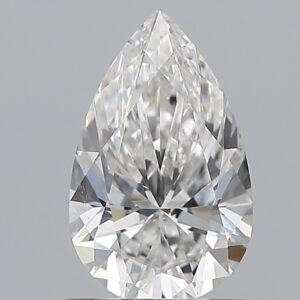 1.01 carat, E colour, VS2 clarity, Pear shape, Natural Diamond.