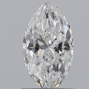 1 carat, D colour, VS2 clarity, Marquise shape, Natural Diamond.