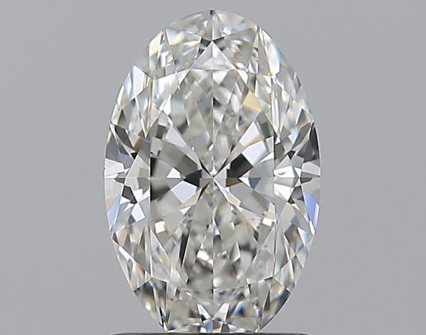 1.2 carat, G colour, VS2 clarity, Oval shape, Natural Diamond.