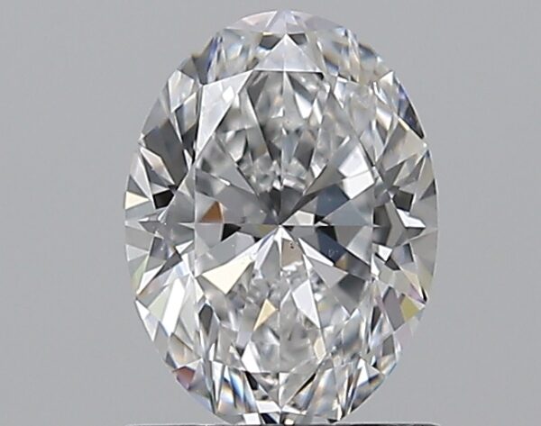 1.01 carat, D colour, VS2 clarity, Oval shape, Natural Diamond.