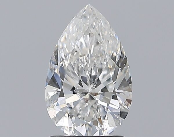 1.51 carat, F colour, SI2 clarity, Pear shape, Natural Diamond.