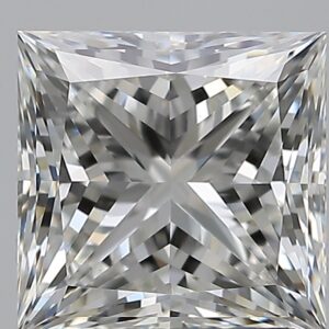 1.52 carat, H colour, VS1 clarity, Princess shape, Natural Diamond.