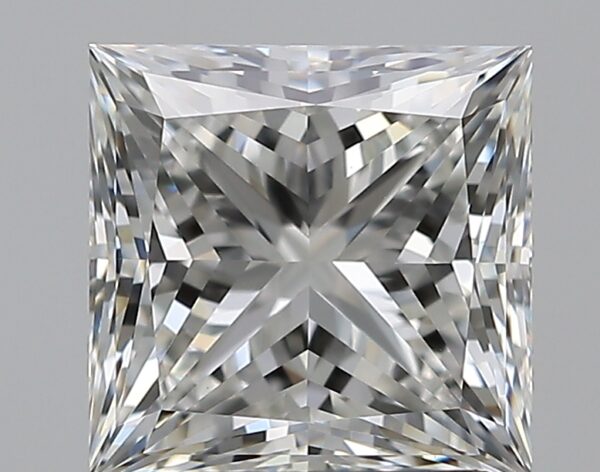 1.52 carat, H colour, VS1 clarity, Princess shape, Natural Diamond.