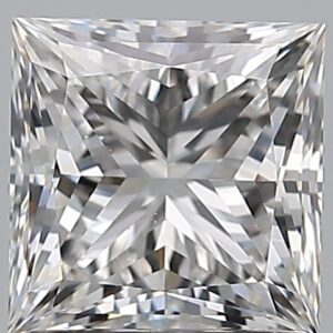 1.29 carat, G colour, VS2 clarity, Princess shape, Natural Diamond.
