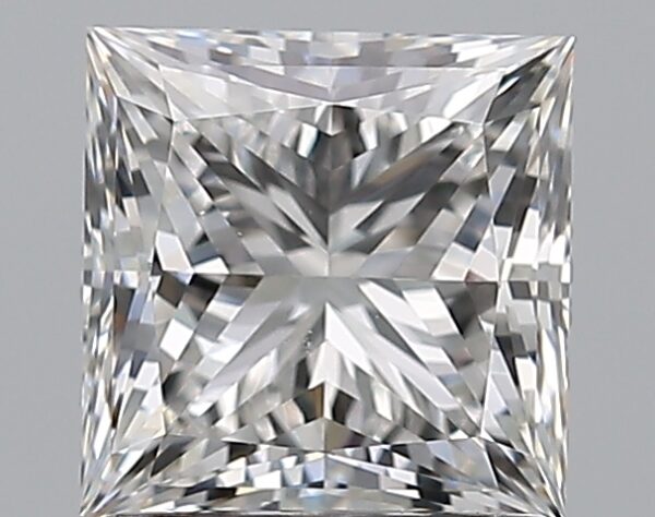 1.29 carat, G colour, VS2 clarity, Princess shape, Natural Diamond.