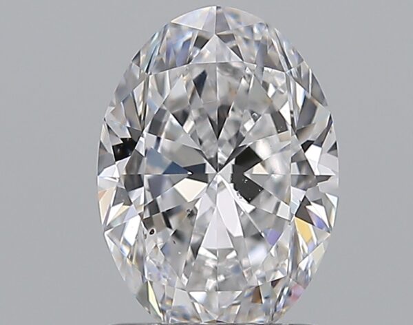 1.2 carat, D colour, SI1 clarity, Oval shape, Natural Diamond.