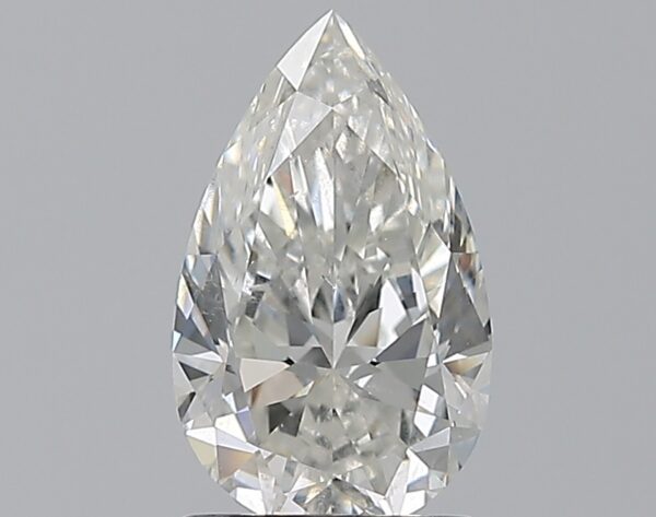 1.51 carat, H colour, SI2 clarity, Pear shape, Natural Diamond.