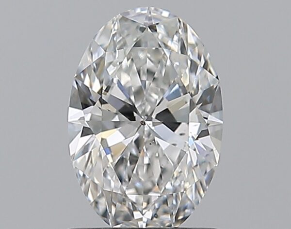 1 carat, F colour, SI1 clarity, Oval shape, Natural Diamond.