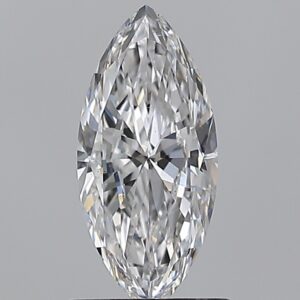 1 carat, D colour, SI1 clarity, Marquise shape, Natural Diamond.