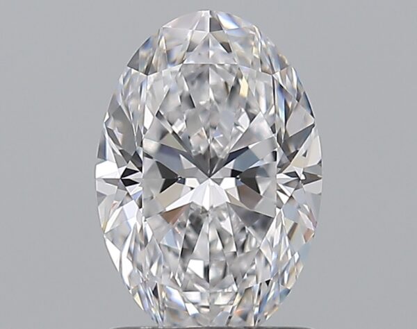 1.2 carat, D colour, IF clarity, Oval shape, Natural Diamond.