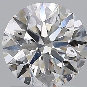 1.13 carat, E colour, SI2 clarity, Round shape, Natural Diamond.