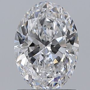 1.2 carat, D colour, SI1 clarity, Oval shape, Natural Diamond.