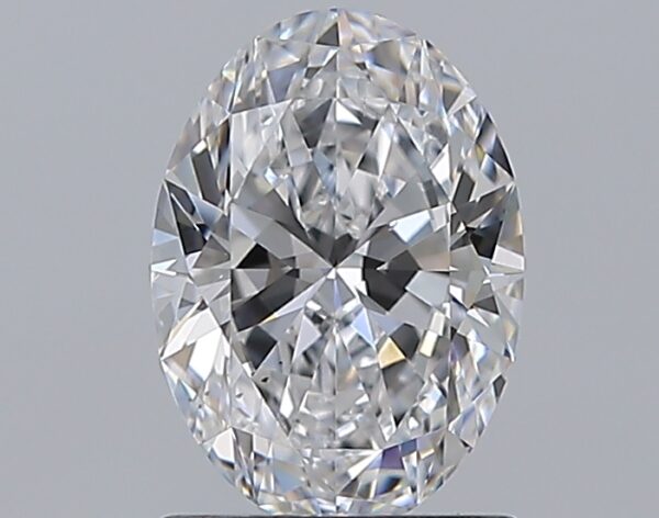 1.2 carat, D colour, SI1 clarity, Oval shape, Natural Diamond.