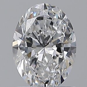 1.01 carat, D colour, SI1 clarity, Oval shape, Natural Diamond.