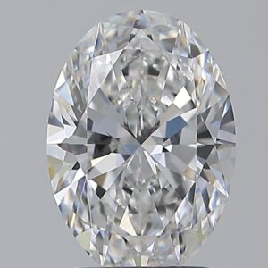 2.01 carat, E colour, VS1 clarity, Oval shape, Natural Diamond.