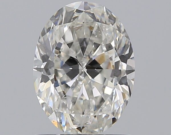 1.2 carat, H colour, SI1 clarity, Oval shape, Natural Diamond.