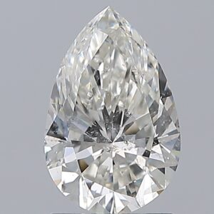 1.5 carat, G colour, SI2 clarity, Pear shape, Natural Diamond.