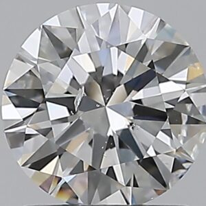 1 carat, F colour, SI2 clarity, Round shape, Natural Diamond.