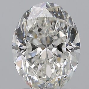 1.7 carat, G colour, SI1 clarity, Oval shape, Natural Diamond.