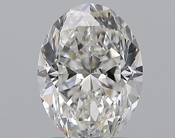 1.7 carat, G colour, SI1 clarity, Oval shape, Natural Diamond.