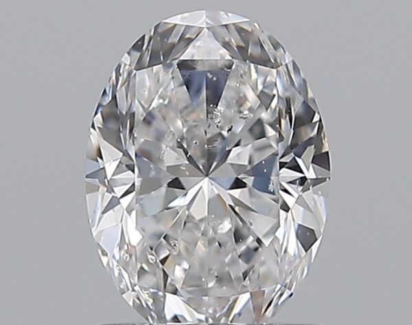 1 carat, D colour, SI1 clarity, Oval shape, Natural Diamond.