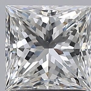1.2 carat, F colour, SI2 clarity, Princess shape, Natural Diamond.