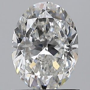 1 carat, F colour, VS2 clarity, Oval shape, Natural Diamond.