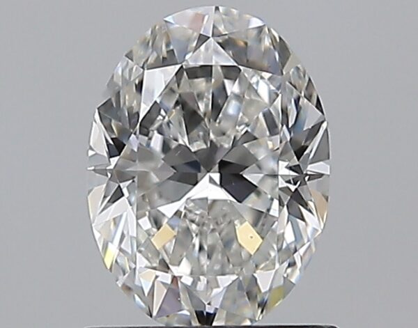 1 carat, F colour, VS2 clarity, Oval shape, Natural Diamond.