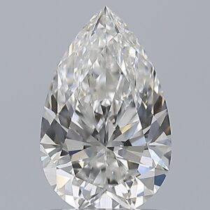 1.01 carat, F colour, VS2 clarity, Pear shape, Natural Diamond.