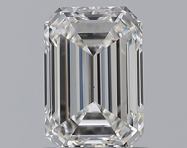 1.01 carat, G colour, VS1 clarity, Emerald shape, Natural Diamond.