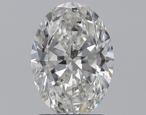 1.51 carat, H colour, VS2 clarity, Oval shape, Natural Diamond.