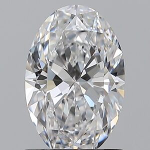 1.2 carat, D colour, VVS1 clarity, Oval shape, Natural Diamond.
