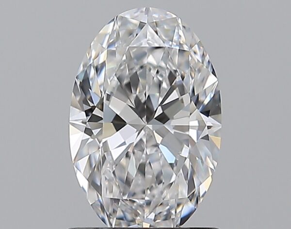 1.2 carat, D colour, VVS1 clarity, Oval shape, Natural Diamond.