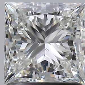 1.5 carat, H colour, VVS1 clarity, Princess shape, Natural Diamond.