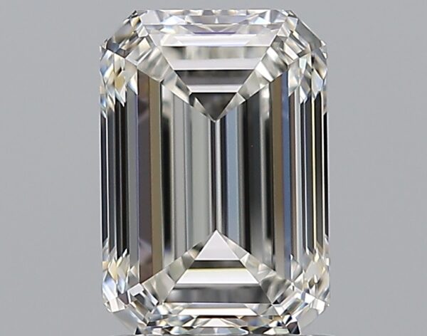 1.51 carat, H colour, VVS1 clarity, Emerald shape, Natural Diamond.