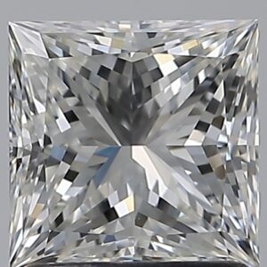 1.51 carat, H colour, VS1 clarity, Princess shape, Natural Diamond.