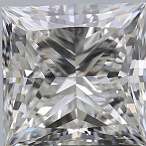 1.51 carat, H colour, VS1 clarity, Princess shape, Natural Diamond.