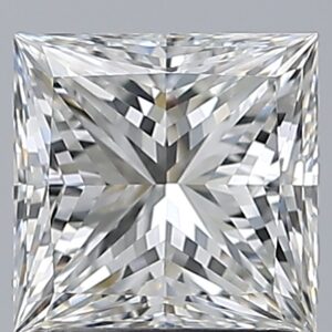 1.51 carat, G colour, VS1 clarity, Princess shape, Natural Diamond.