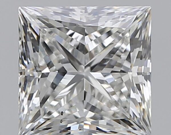 1.5 carat, H colour, SI1 clarity, Princess shape, Natural Diamond.
