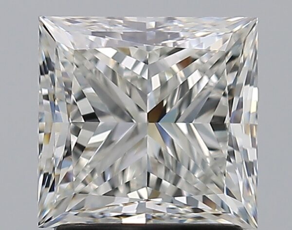 2 carat, H colour, VS1 clarity, Princess shape, Natural Diamond.