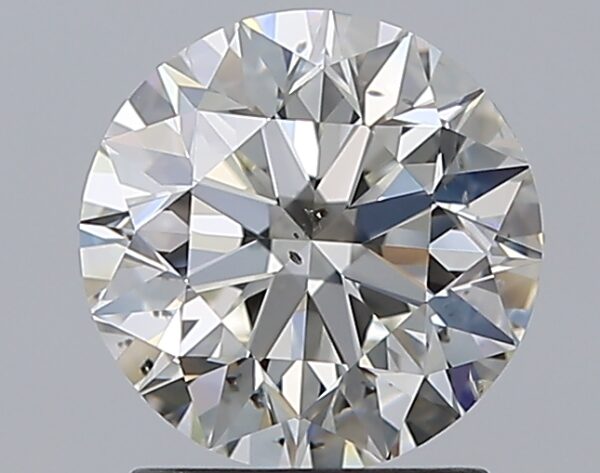 1.7 carat, H colour, SI1 clarity, Round shape, Natural Diamond.