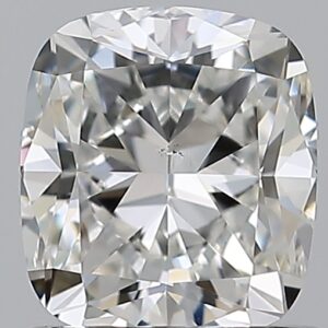 1.01 carat, H colour, VS2 clarity, Cushion shape, Natural Diamond.